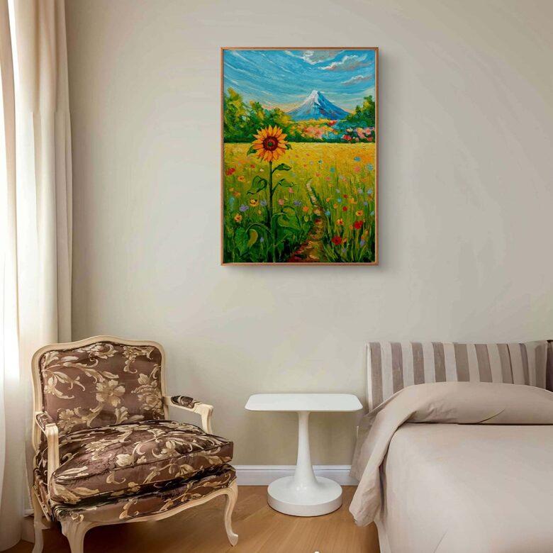 ​«Արևածաղիկը լեռան ֆոնին»